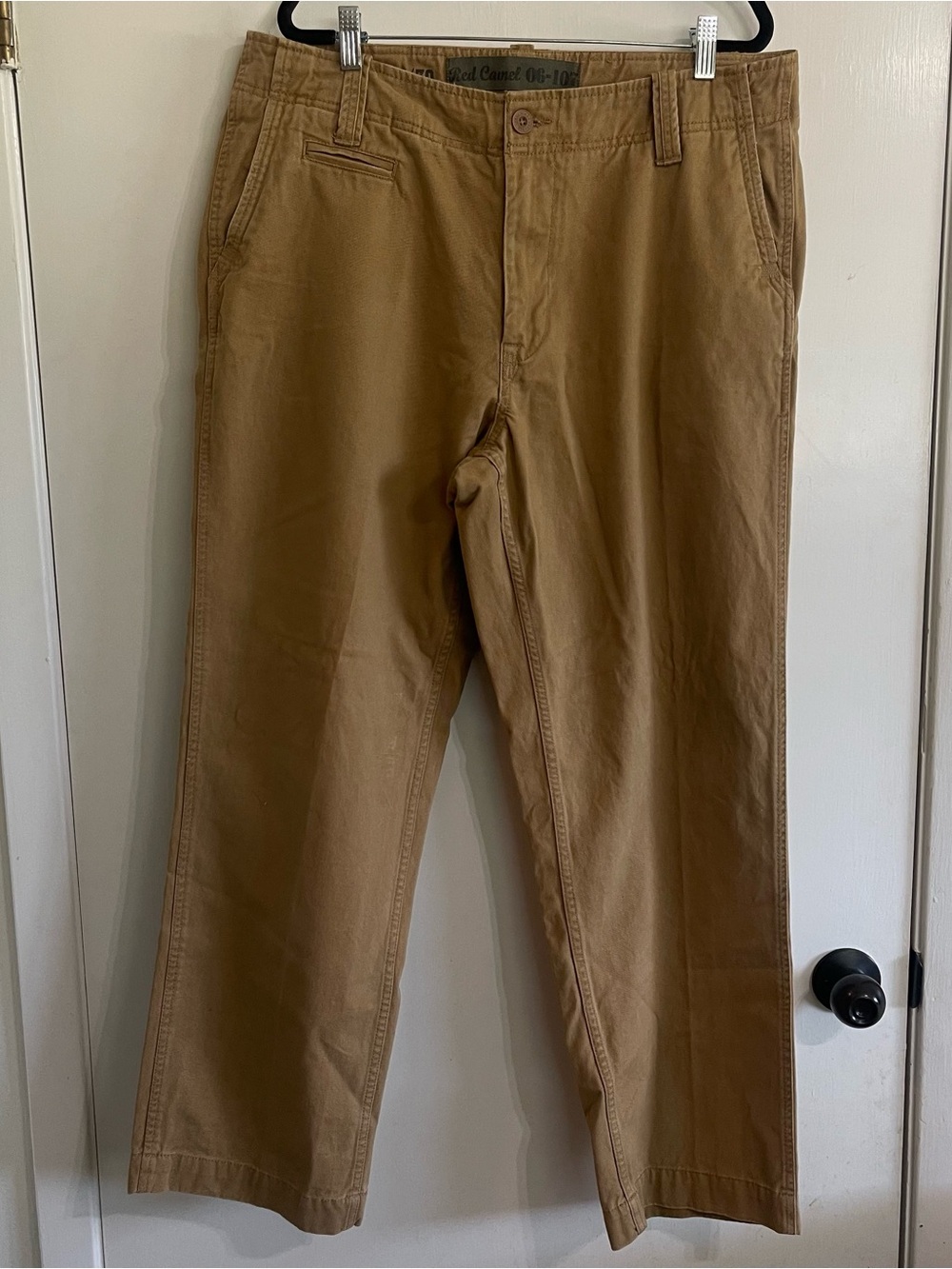 Red Camel Men's Brown/Tan Casual Chinos